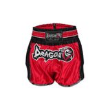 Dragondo Muay Thai Şortu Retro Neo Mt3075, M, DRG.MTH.ŞRT.MT3075K, Kırmızı, Unisex Yetişkin