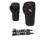 Dragondo Tepito Boks Eldiveni Muay Thai Kick Boks Eldiveni Ve A3 Store Bandajlı 2'li Set Gifttoom, Dragon