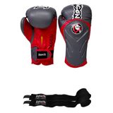 Dragondo Tepito Boks Eldiveni Muay Thai Kick Boks Eldiveni Ve Bandaj 2'li Set