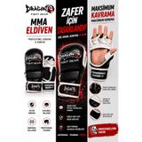 Dragondo Tornado II MMA Dövüş Eldiveni Açık Parmak Kickboxing Muay Thai Antrenman S M L XL