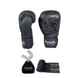 Dragondo Yakuza Kick Boks Eldiveni Boks Eldiveni Muay Thai Eldiveni -3,5metre Boks Bandajı Şeffaf Dişlik