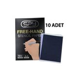 DRAGONTATTOO SPY Freehand El Çizimi Karbon Dövme Transfer Kağıdı A4 Boyutunda 10 Adet