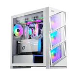 Dragos Air 4X Argb Fan Usb 3.0 + Type C ( Power Supply Yok) Atx Oyuncu (Gaming) Bilgisayar Kasası Beyaz