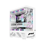 Dragos Basalt Pro V2 Beyaz Temperature 6x Argb Fan 600w 80+ Matx Bilgisayar Kasası