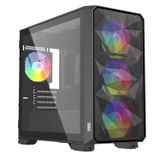 Dragos Diamond 4X ARGB Fan USB 3.0 600 W 80+ Plus Mesh Tempered Glass Matx Gaming Bilgisayar Kasası