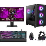 Dragos DRX7624 Ryzen 5 5600 32GB RAM 1TB SSD 8GB RTX 5060 FreeDOS 24.5 inç Monitör Oyun Bilgisayarı