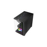Dragos Ocean Curved Pro V2 7x Fan USB 3.0 Typec 750W 80+ Atx Oyuncu Bilgisayar Kasası Siyah - Acı Kahverengi - Option-1