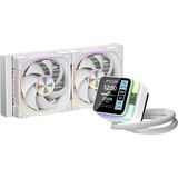Dragos Rock LCD Ekranlı 240MM Argb Beyaz Işlemci Sıvı Soğutucu