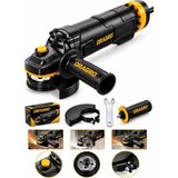 Dragro 1200W Avuç Taşlama Makinesi 125 mm Bakır Sargılı Spiral DR-1200