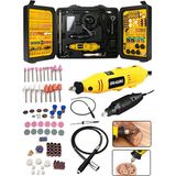 Dragro Alman 400 Watt 350 Parca 60.000 Rpm 6 Kademe Devir Ayarli Hobi Gravur Seti Mini Taslama Makinesi