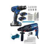 Dragro Alman Drg-krc Eko 2 Li Set 4200 W Kırıcı Delici Hilti 58v5ah Şarjlı Matkap