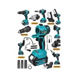 Dragro Alman DRG-SPR6 M Taşlama + Somun Sıkma + Tilki Kuyruğu + Dal Budama + Akülü Vidalama + Hava Pompası 6'lı Set