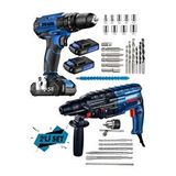 Dragro Alman Eko 2 Li Set 4200 W Kırıcı Delici Hilti 58V5ah Şarjlı Matkap