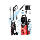 Dragro Alman LT701G-2500A 180 Bar 2500 W Yüksek Basınçlı Yıkama Makinesi Kırmızı