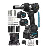 Dragro Brushless 450 Nm Kademeli Yüksek Torklu Somun Bijon Sökme Akülü Vidalama Kömürsüz Motor