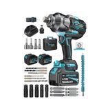 Dragro DRG-1400 Profesyonel M 1400 NM Kademeli Yüksek Torklu Somun Bijon Sökme Matkap Akülü Vidalama Kömürsüz Motor