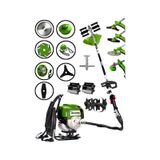 Dragro DRG-2PR Y7 4x4 Bahçe Seti 2 Zamanlı Sırt Tipi Benzinli Motorlu Tırpan Ot Çim Çayır Biçme Kesme Makinesi