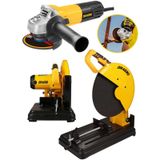 Dragro DRG-4200 Sarı Professional Profil Ve Metal Kesme Makinası Ve Taşlama