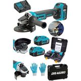 Dragro DRG-Alman Sprel Mavi 88 V 5ah Akülü Taşlama Makinesi