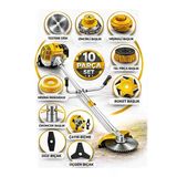 Dragro German Drg-10 + Yan Tipi Benzinli Ot Çalı Çim Biçme Tırpanı + Full Set Hediyeli S