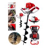 Dragro German Toprak Burgu Makinası 150 Mm Delme Ucu -h1721 -kırmızı-9.9 Motor Gücü DRG-KIRMIZI-TOPRAKBURGU-9-9HP