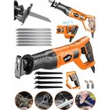 Dragro GRZ-tlk9000 Turuncu 10 Uç 9000 Sjs 6 Kademe Devir Ayarli Bakir Sargili Beton Tuğla Kemik Kesme Tilki Kuyruğu