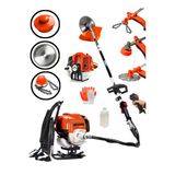 Dragro Pro 4X4 2 Zamanlı Sırt Tipi Benzinli Motorlu Tırpan Ot Çim Çayır Biçme Kesme Makinesi