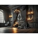 Dramatik ve Şık Arka Plan, 200X150CM, Stüdyo Fonu - -