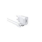 Dramex D21L 2.1A Şarj Aleti Lightning Kablolu Set