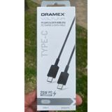 Dramex Vivo V29 uyumlu 25w pd iki taraflı typc girişli hızlı şarj kablosu YERLİ ÜRETİM