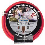 Dramm 17001 ColorStorm Kauçuk Bahçe Hortumu, 5/8"x50", Kırmızı