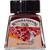 Drawing Ink Çini Mürekkebi 14ML 040 Brick Red