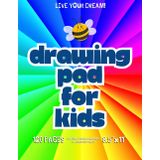Drawing Pad For Kids: Blank Paper Sketch Book for Drawing Practice. 120 Pages 8.5 x 11 Large Sketchbook for Kids Ages 4-12. Notebook For Sketching, ... Beautiful Rainbow Cover with Cute Bumble Bee.