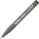 Drawing System Teknik Çizim Kalemi 0,2 mm Rapido 1 Adet Siyah - Koyu Siyah