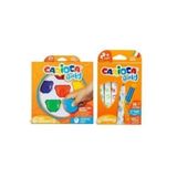 Drawline Jumbo Bebek Süper Yıkanabilir Keçeli Boya Kalemi Ve Teddy Baby Crayons 6 Lı +1 Yaş Boya