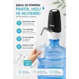 DrBambu 💧 ŞARJLI DAMACANA SU POMPASI – PRATİK KULLANIM, MODERN TASARIM VE 4 RENK SEÇENEĞİ