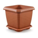 DRC Örgü Desenli Hisar Saksı Kiremit 37 cm 25,5 lt