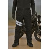DRC Outdoor Kışlık Motorcu Pantolonu – Su & Rüzgar Geçirmez, Elyaf Dolgulu, Reflektörlü - Siyah