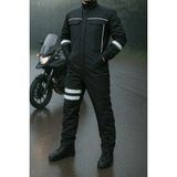 DRC Outdoor Kışlık Su ve Rüzgar Geçirmez Ekstra Elyaf Takviyeli Reflektörlü Motorcu Tulumu