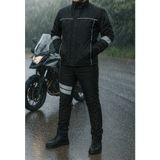 DRC Outdoor Motorcu Kışlık Mont & Pantolon Takımı – Su ve Rüzgar Geçirmez, Elyaflı, Reflektörlü - XL