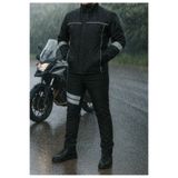 DRC Outdoor Motorcu Kışlık Rüzgar Geçirmez Reflektörlü Elyaflı Mont Pantolon Takım