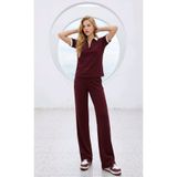 DRC trend Kadın Trend Model Oysho Kumaş Alt Üst Polo Yaka Takım