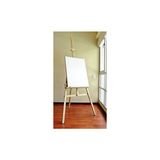 Dream Art Galery Dreamart Profesyonel A Tipi Ahşap Stüdyo Şövale - Ressam Sehpası Çam Ağacı 175 cm (Tuval Tutucu)