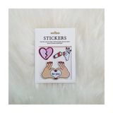 Dream Butik Kalp Oje Sticker