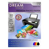 Dream Color Epson Yazıcılar Için Premium Satin Mat 13X18 Fotoğraf Kağıdı 260 Gr, 50 Yaprak