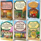 Dream Harbor Series 6 Book Collection Set by Laurie Gilmore – The Daisy Chain Flower Shop, The Pumpkin Spice Café, The Cinnamon Bun Book Store, The ... Patch Pancake House & The Gingerbread Bakery