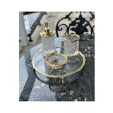 Dream Home Accessories Banyo Seti Altın