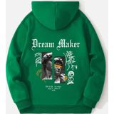 Dream Maker Baskılı Unisex Oversize Sweatshirt
