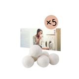 Dream Plus Ecoball 5 Adet Tüy Toplama Ve Yün Kurutma Topları Çamaşır Kurutma Makinesi Kurutma Topu