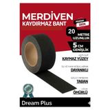 Dream Plus Merdiven Zemin Kaydırmaz Bant Kendinden Yapışkanlı Zemin Bandı 20 METRE 5 CM